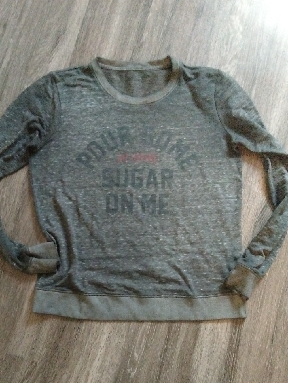 LUCKY BRAND- Deff Leppard Lyrics Teeshirt Size M